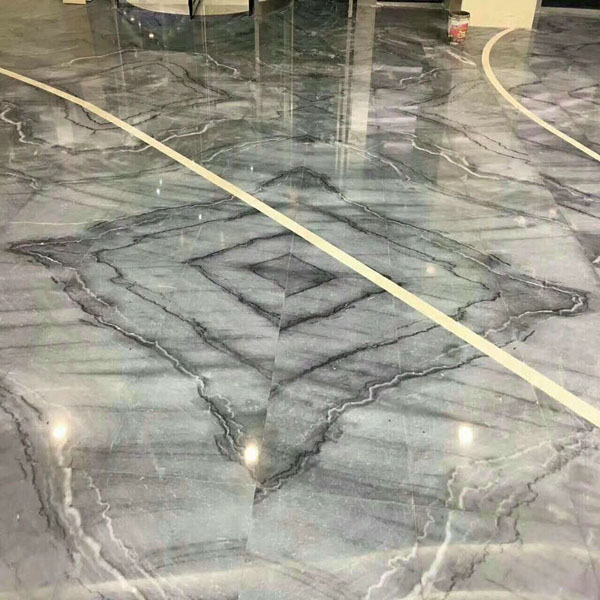 Bruce grey marble gray bookmatched stone slabs and tiles for the flooring,wall countertop of residence and hotel project